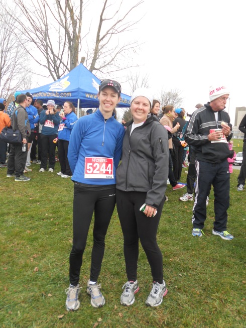 NOVEMBER - The run that I got Girl Guide Cookies at the finish line!